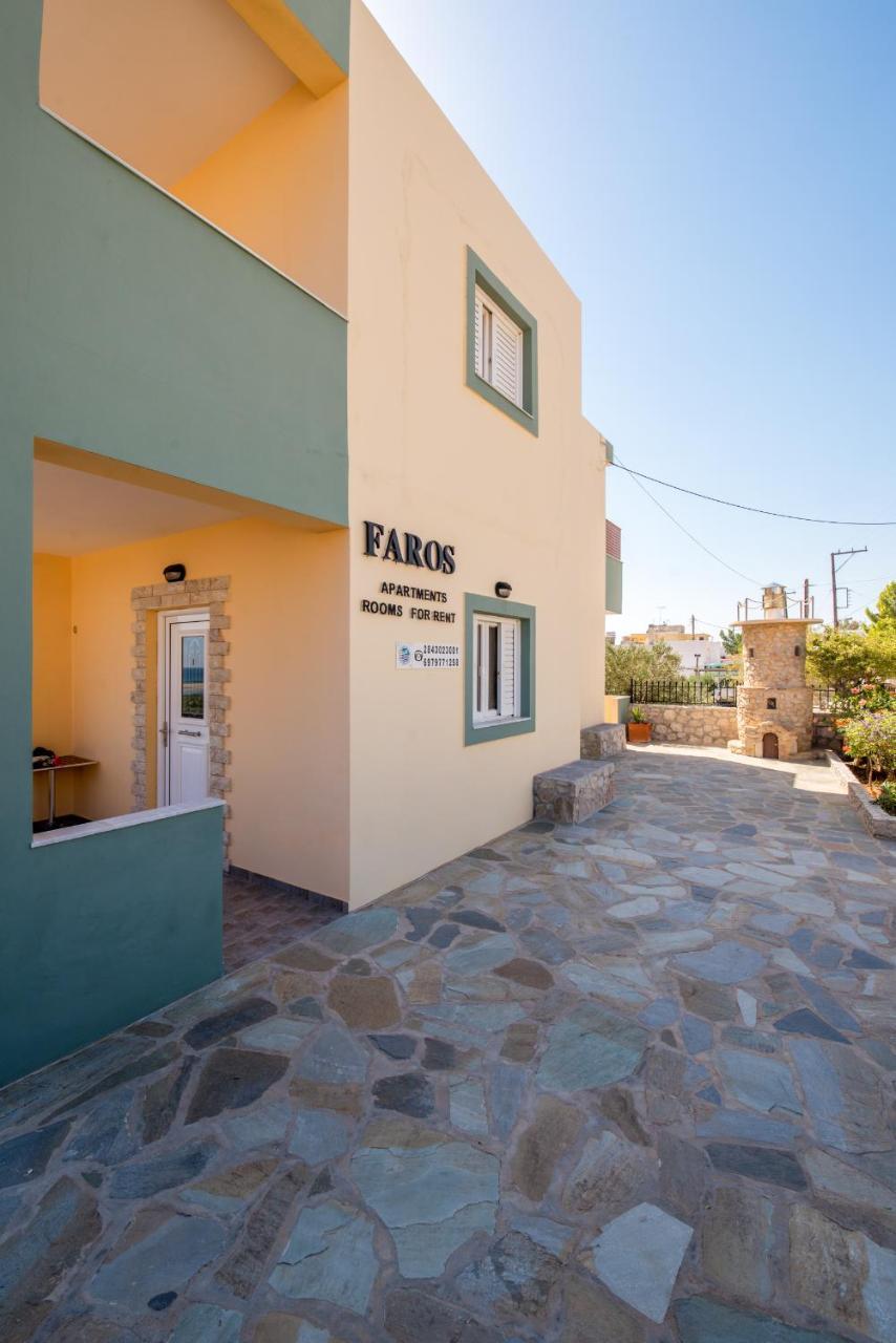 Faros Apartments Xerokampos  Ngoại thất bức ảnh